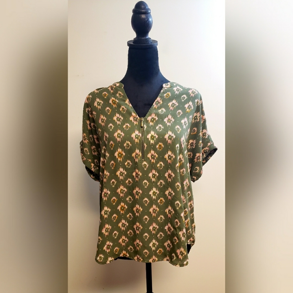 Maurices Short Sleeve Blouse